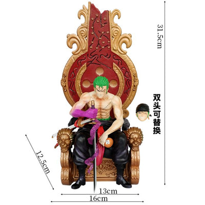 Zoro on Throne Show Piece Figure