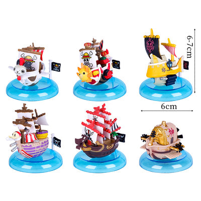 Onepiece Ships Set of 6