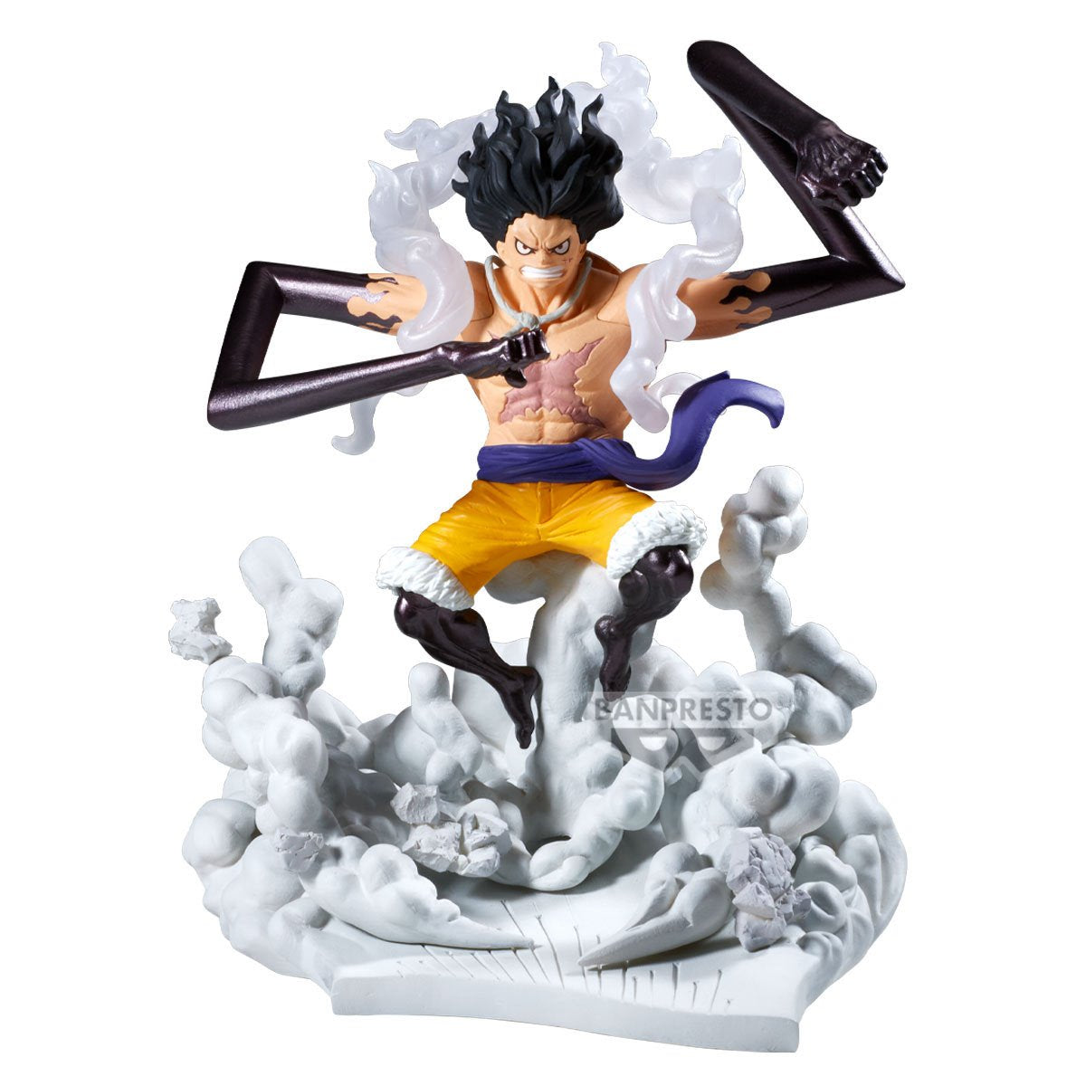 One Piece Senkozekkei - Monkey D.Luffy Gear 4 Figure by Banpresto
