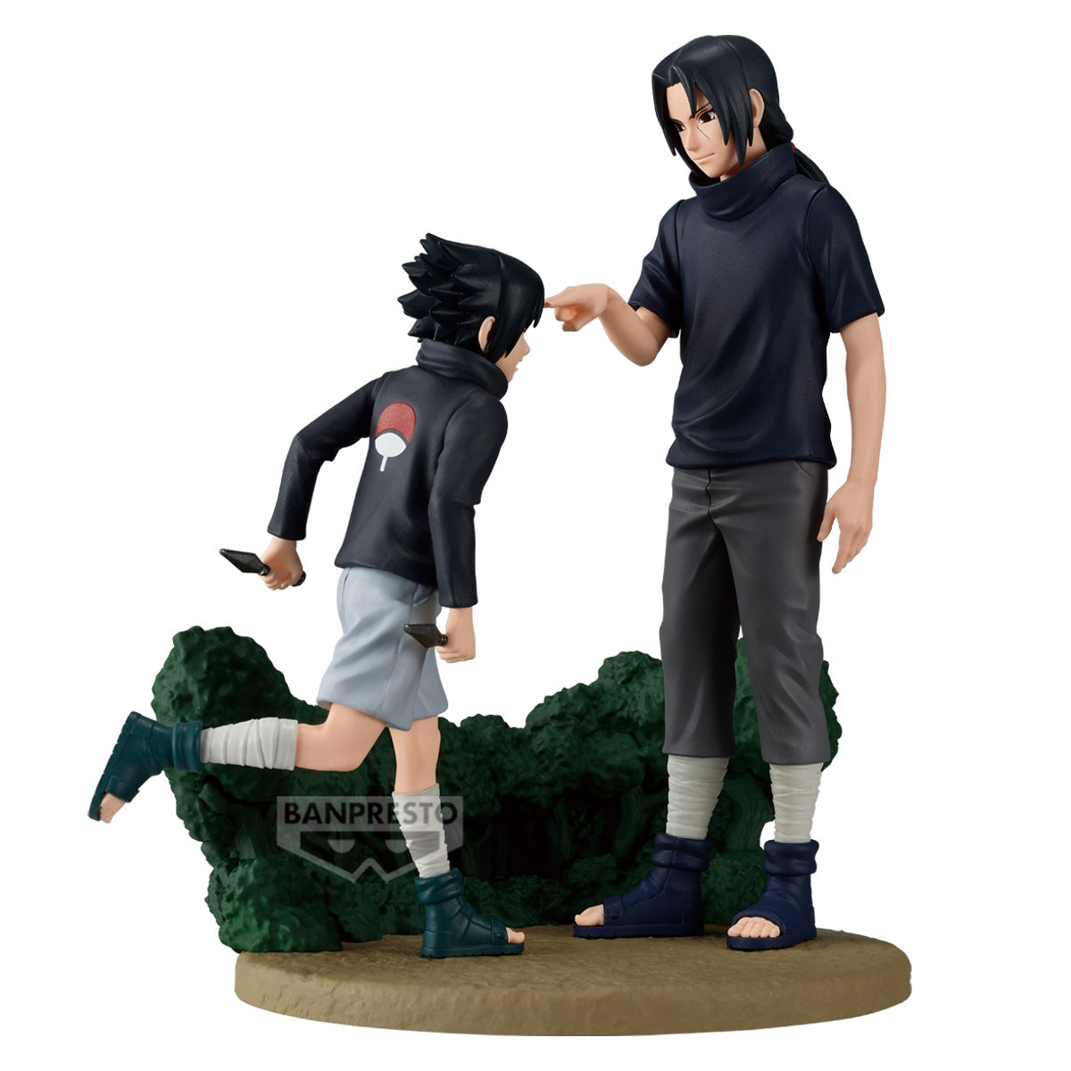 Naruto Shippuden Memorable Saga - Sasuke Uchiha & Itachi Uchiha Figure by Banpresto