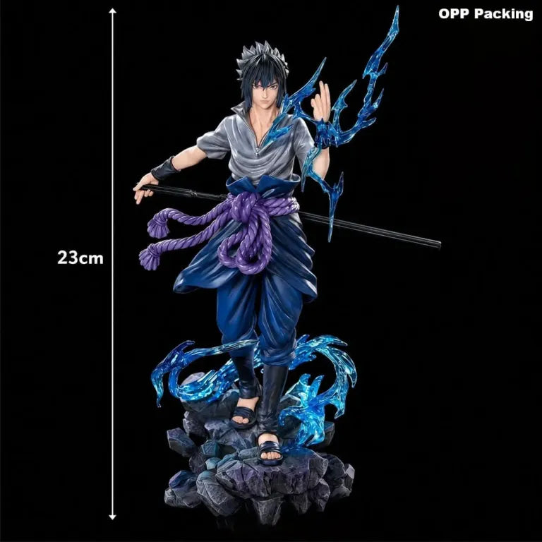 Sasuke Standing On Stone Action Figure