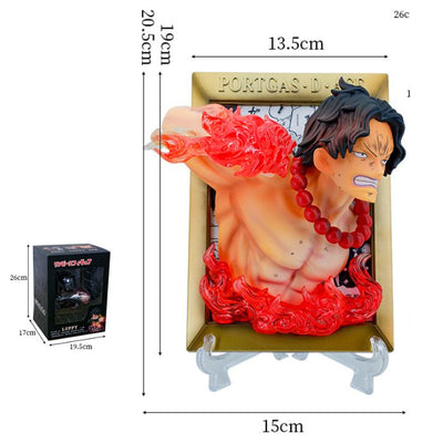 Portgas D Ace 3D Frame