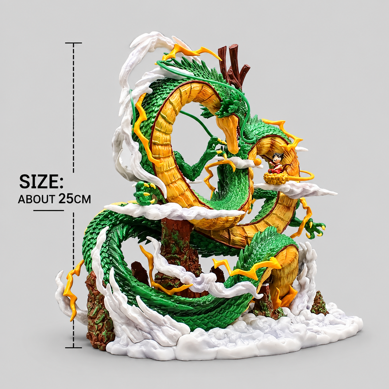 Shenron with Goku