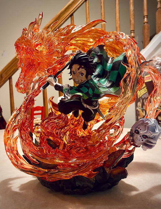 Tanjiro Fire Breathing Premium Figure