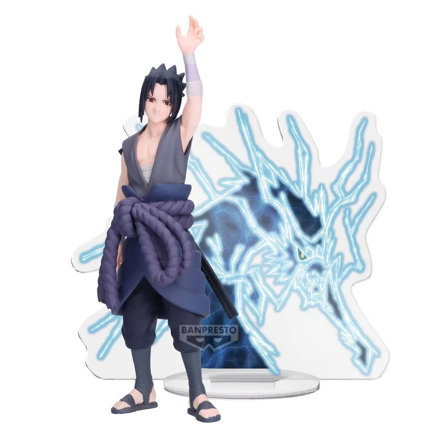 Naruto Shippuden Panel Spectacle - Lightning From Heaven - Sasuke Uchiha Figure by Banpresto