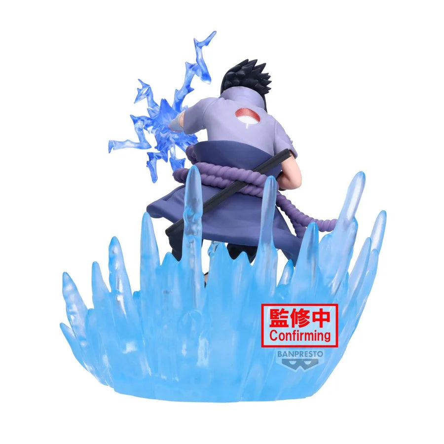 Sasuke Uchiha Battle with Naruto Figure by Banpresto