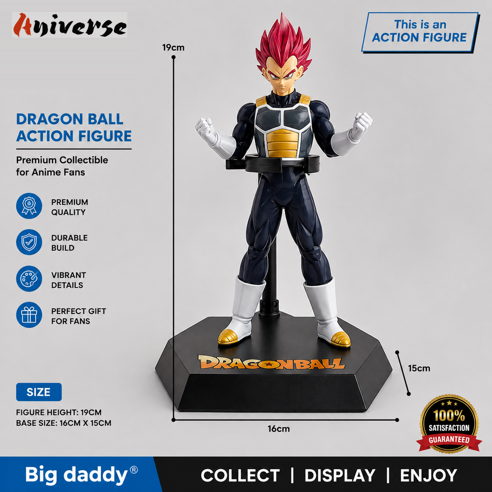 Super Saiyan God Vegeta (red hair)