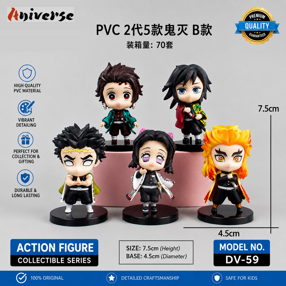 Demon Slayer Set of 5