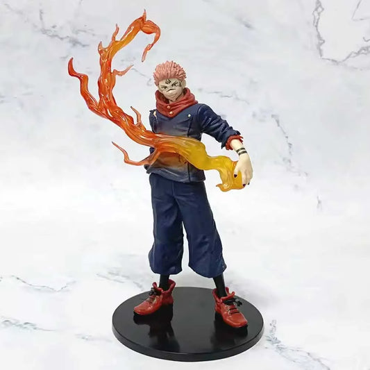 Sukuna Standing with Flame