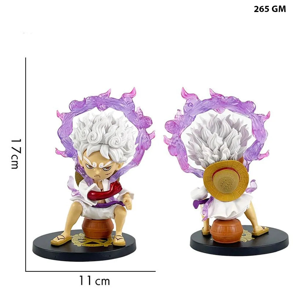 Luffy Gear 5 Sitting on Barrel