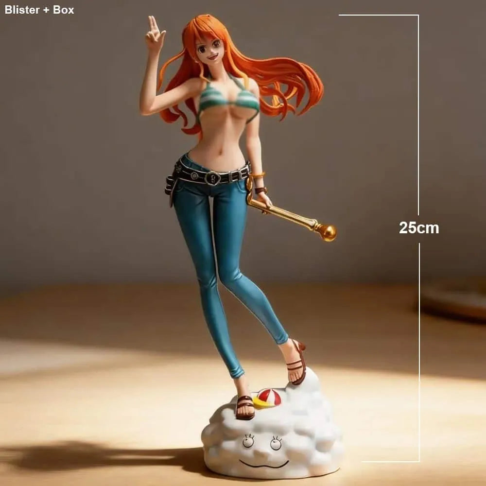 Nami On Zeus Figure