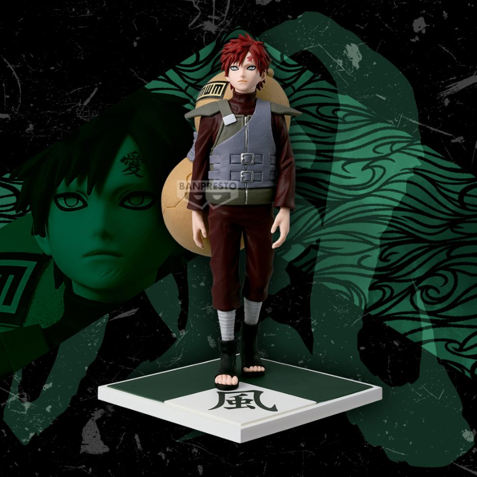 Naruto Shippuden Kazekage Gaara Figure Figure by Banpresto