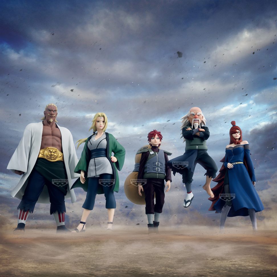 Naruto Shippuden Kazekage Gaara Figure Figure by Banpresto