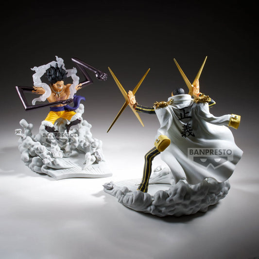 One Piece Senkozekkei - Monkey D.Luffy Gear 4 Figure by Banpresto