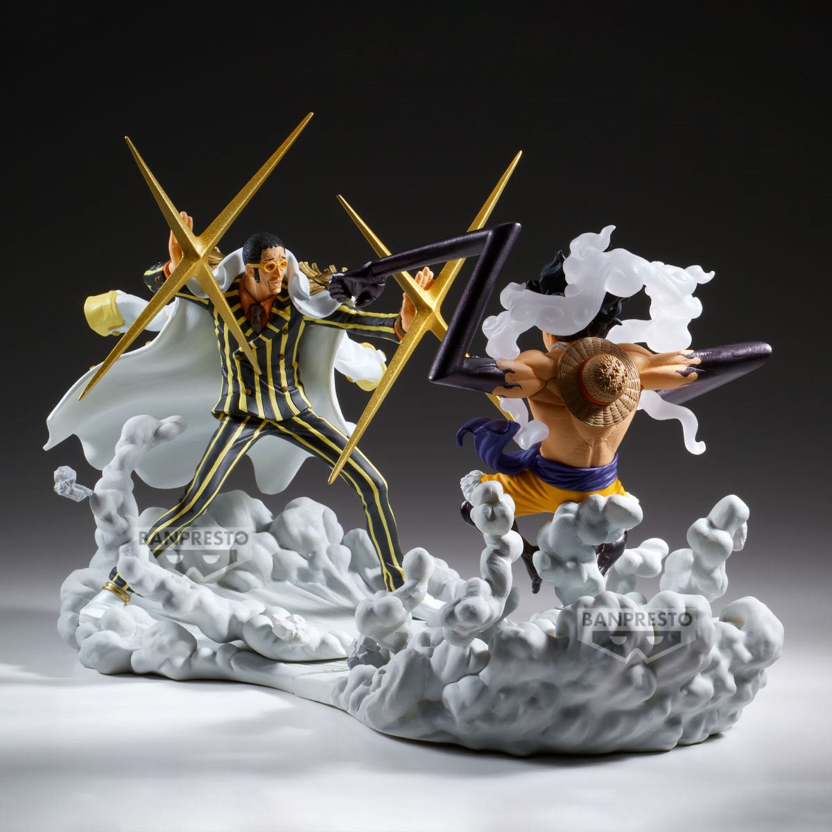 One Piece Senkozekkei - Monkey D.Luffy Gear 4 Figure by Banpresto
