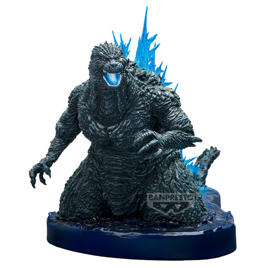 Godzilla Minus One Art Vignette Godzilla (2023) Atomic Breath Image Ver. Figure by Banpresto