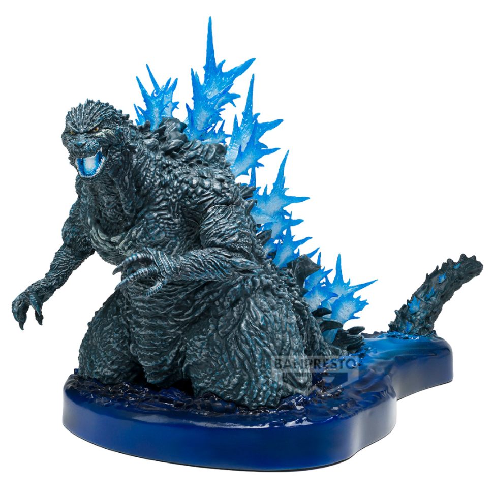Godzilla Minus One Art Vignette Godzilla (2023) Atomic Breath Image Ver. Figure by Banpresto