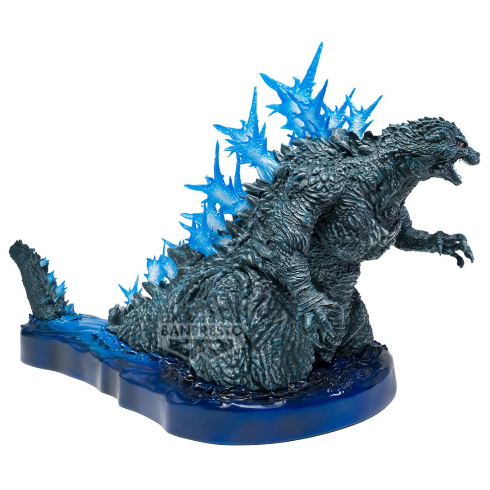 Godzilla Minus One Art Vignette Godzilla (2023) Atomic Breath Image Ver. Figure by Banpresto