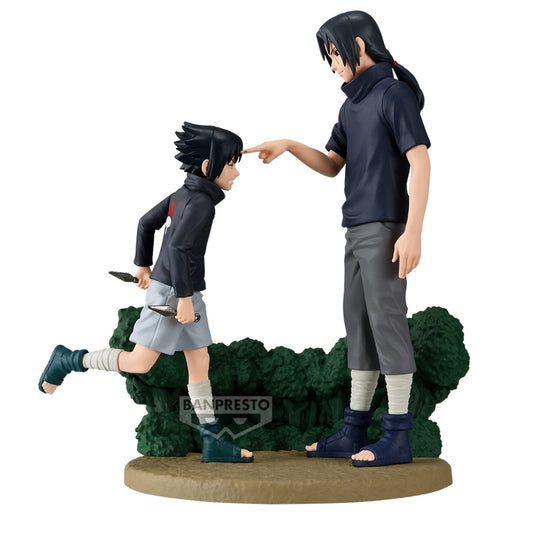 Naruto Shippuden Memorable Saga - Sasuke Uchiha & Itachi Uchiha Figure by Banpresto