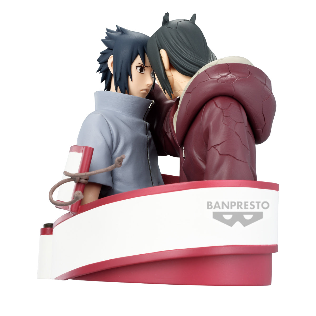 Naruto Shippuden Portrelic - Sasuke Uchiha & Itachi Uchiha Figure by Banpresto