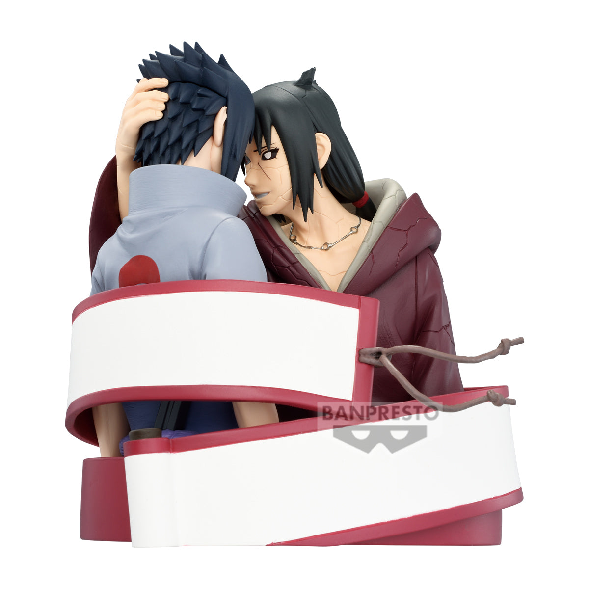 Naruto Shippuden Portrelic - Sasuke Uchiha & Itachi Uchiha Figure by Banpresto