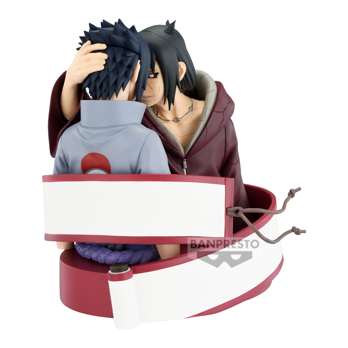 Naruto Shippuden Portrelic - Sasuke Uchiha & Itachi Uchiha Figure by Banpresto