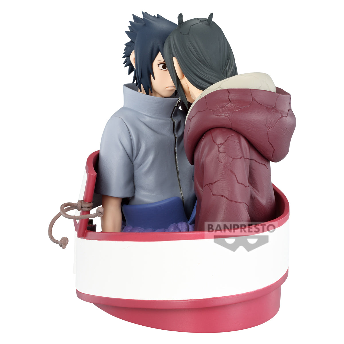 Naruto Shippuden Portrelic - Sasuke Uchiha & Itachi Uchiha Figure by Banpresto
