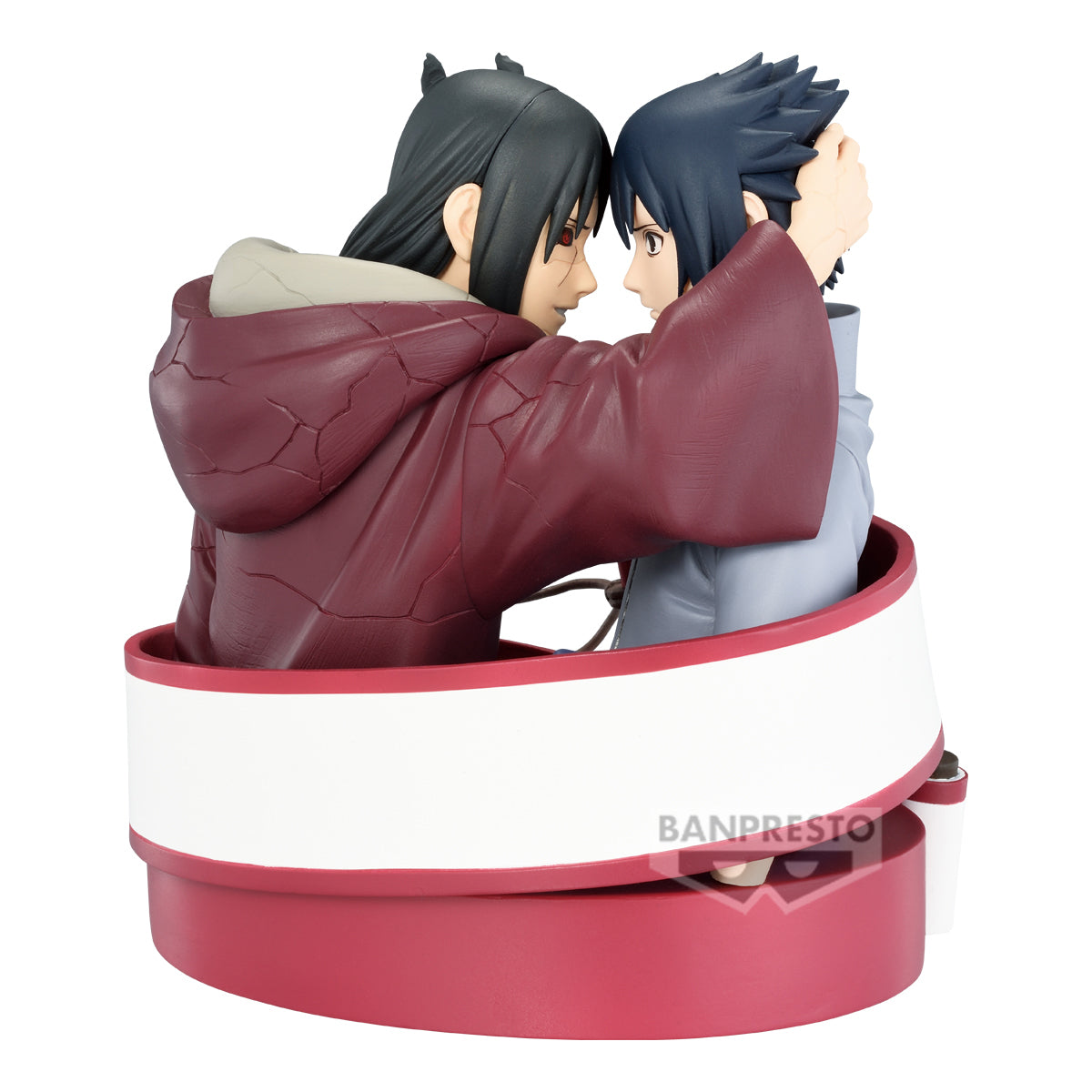 Naruto Shippuden Portrelic - Sasuke Uchiha & Itachi Uchiha Figure by Banpresto