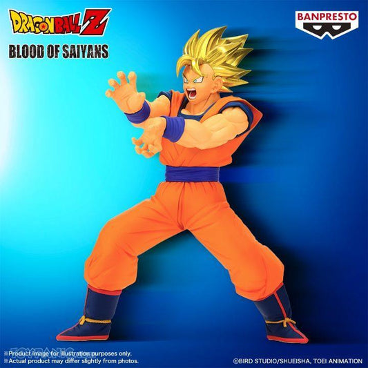 Super Saiyan Son Goku Figure - Dragon Ball Z Blood Of Saiyans by Banpresto