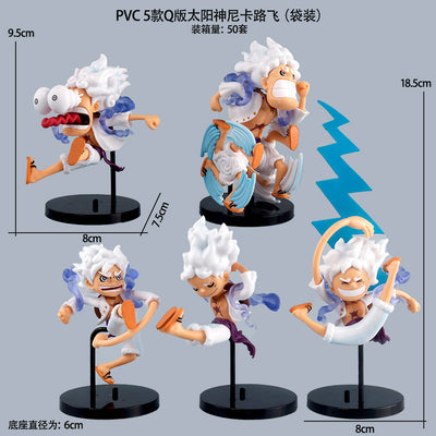 Luffy Gear 5 Set of 5