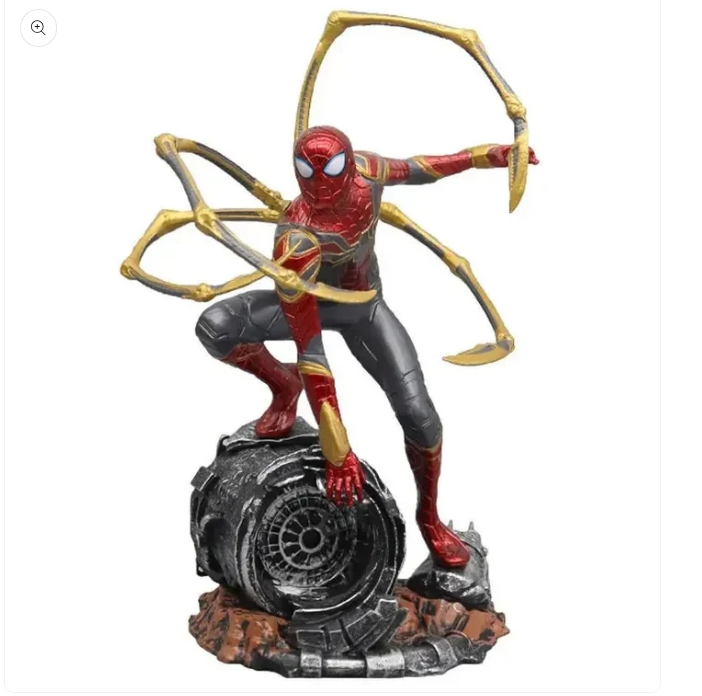 Spider-Man Iron Spider 20cm Action Figure | Superhero Collectible Statue