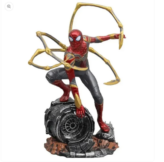 Spider-Man Iron Spider 20cm Action Figure | Superhero Collectible Statue