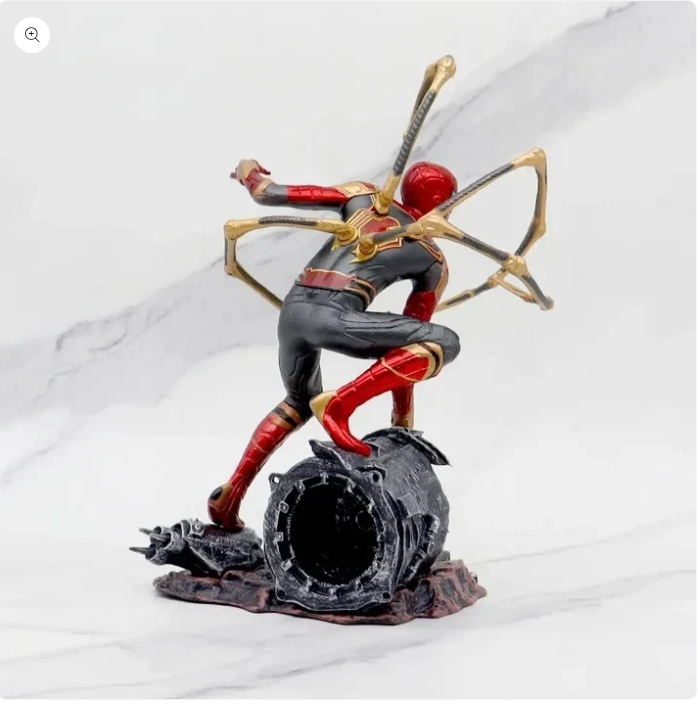 Spider-Man Iron Spider 20cm Action Figure | Superhero Collectible Statue