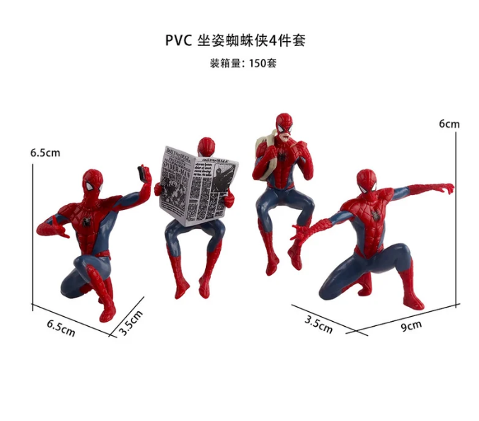Spider Man Set of 4