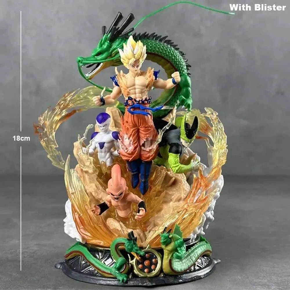Goku With Shenron Action Figure