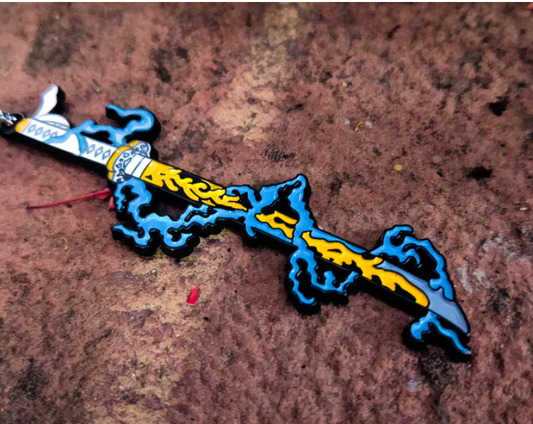 Zenitsu Katana Keychain