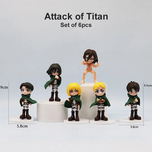 Attack On Titan Set of 6