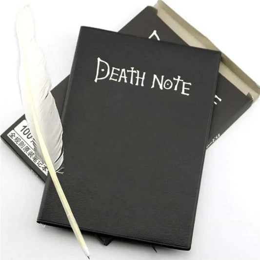 Death Note Dairy with Feather Pen