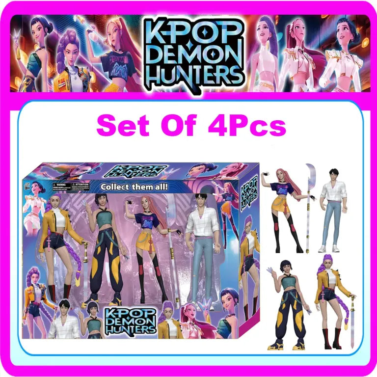 K-POP Demon Hunter Set Of 4Pcs
