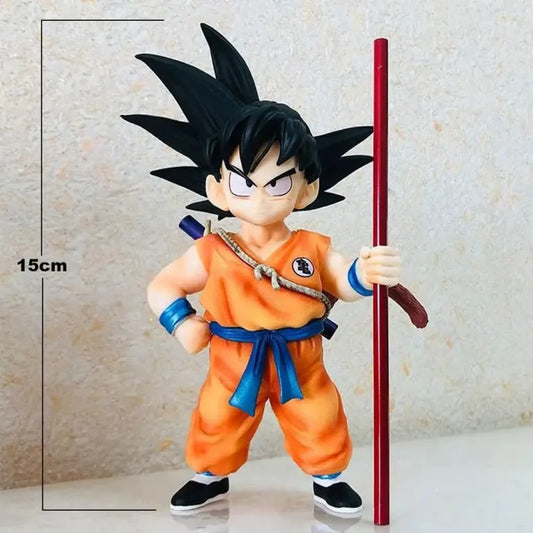 Goku Standing With Stick Figure