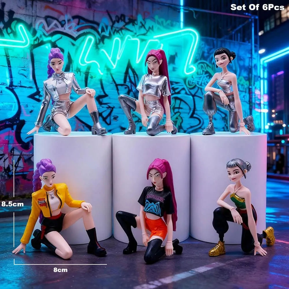 K-Pop Demon Hunters Set of 6pcs