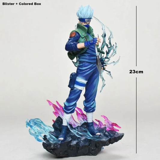 Kakashi Standing On Stone Action Figure