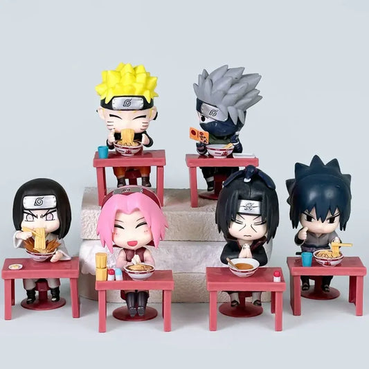 Naruto Eating Ramen Set of 6