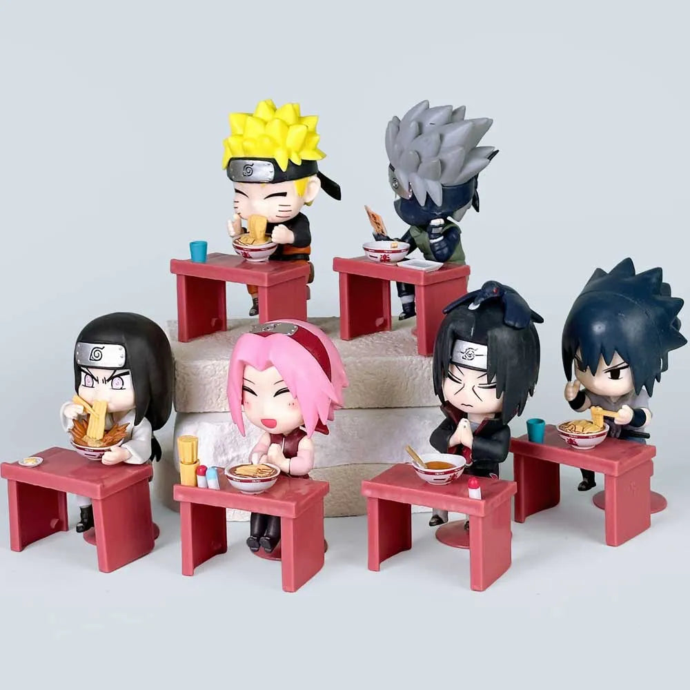 Naruto Eating Ramen Set of 6