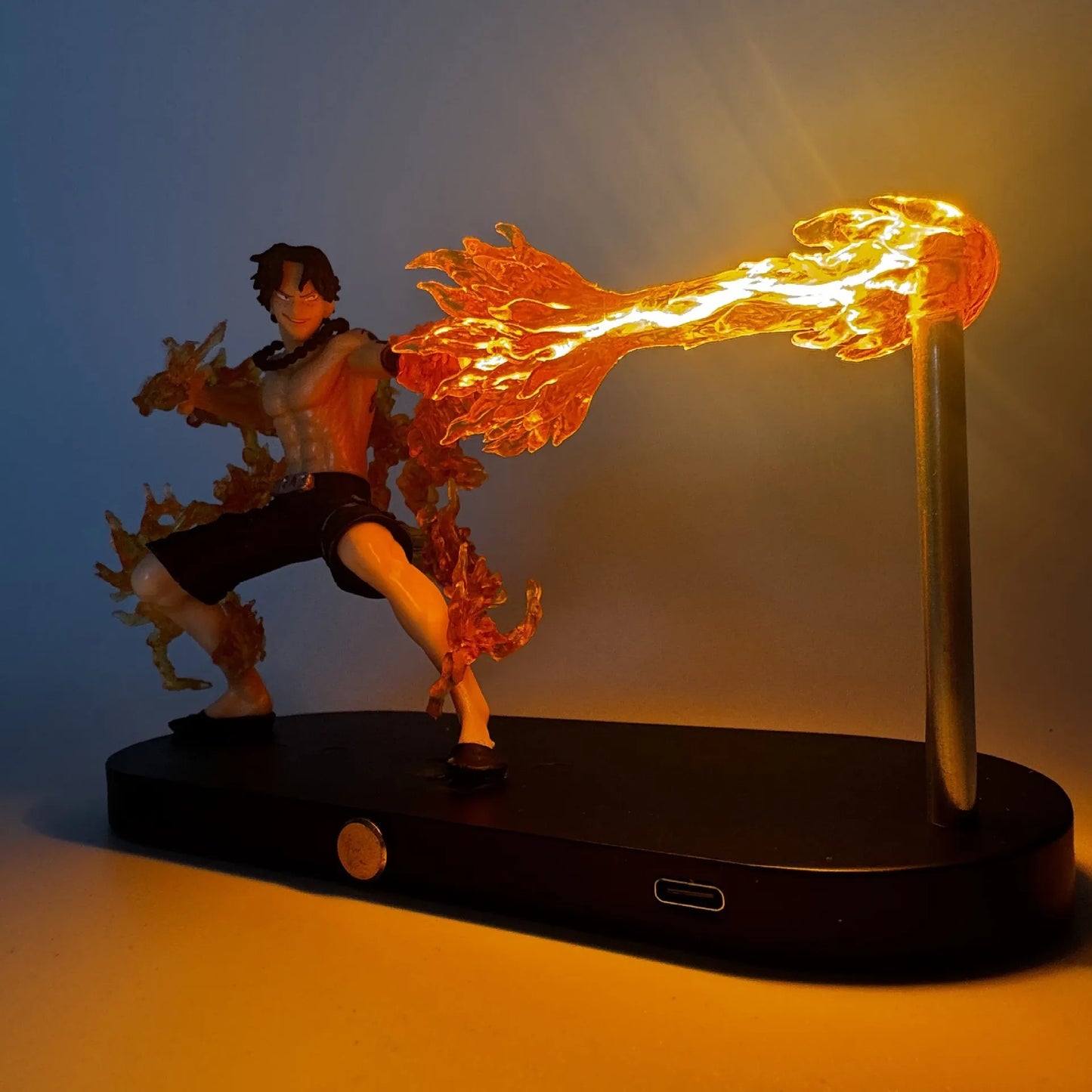 Portgas D. Ace Flame LED Lamp
