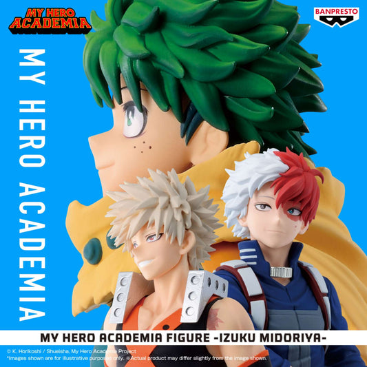 My Hero Academia Figure - Izuku Midoriya| Katsuki Bakugo | Shoto Todoroki | Figures by Banpresto