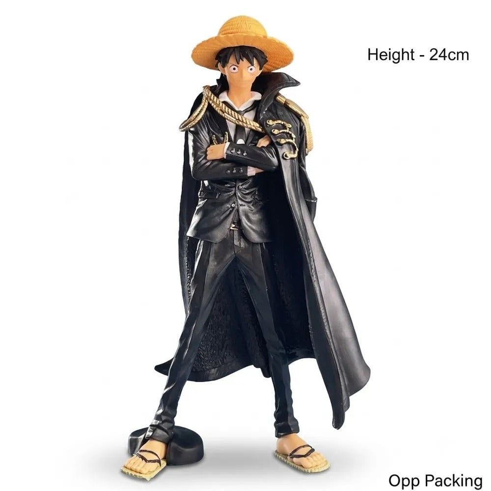 Luffy Standing in Black Suit