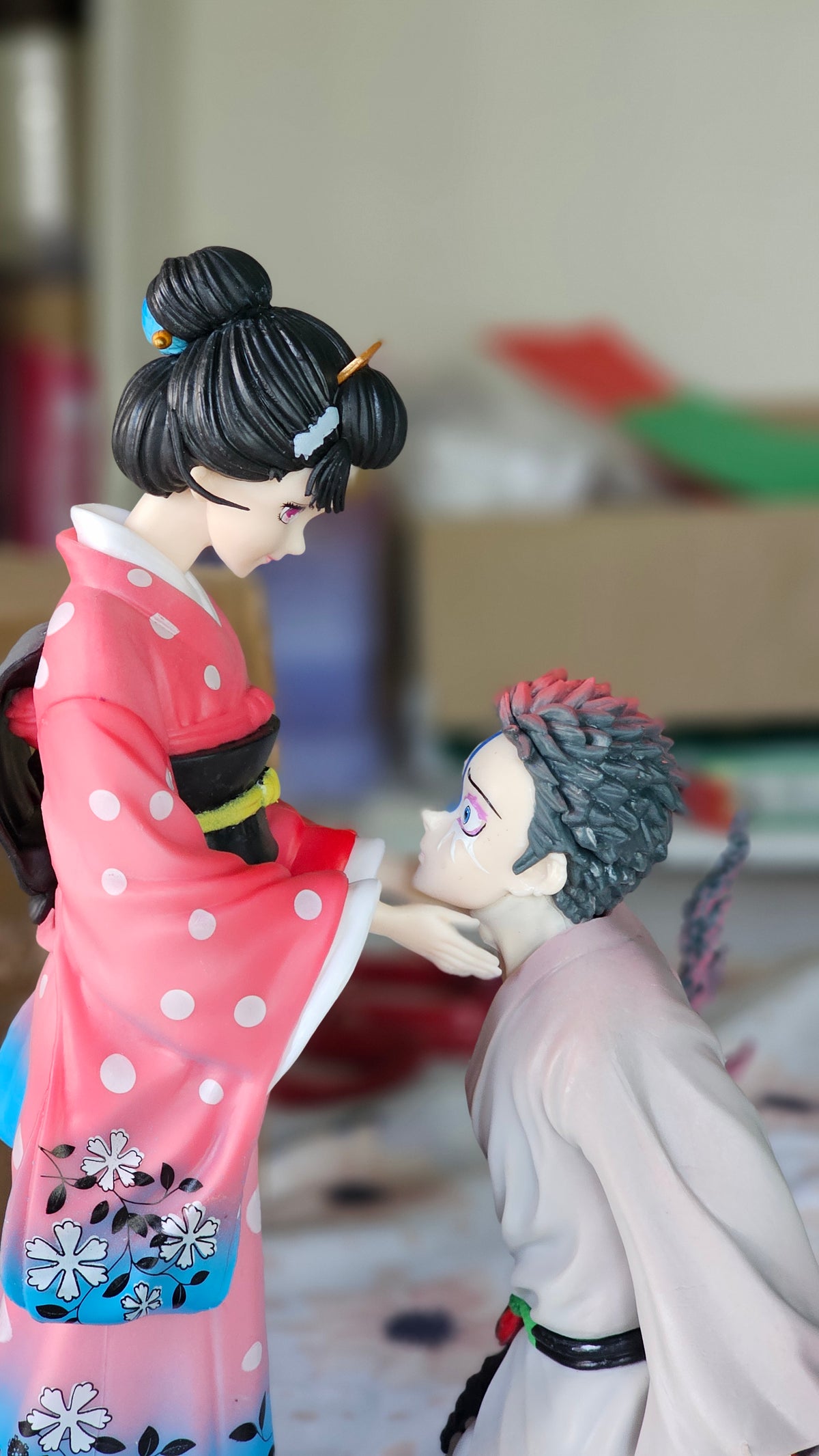 Hakuji (Akaza) & Koyuki Premium Action Figure