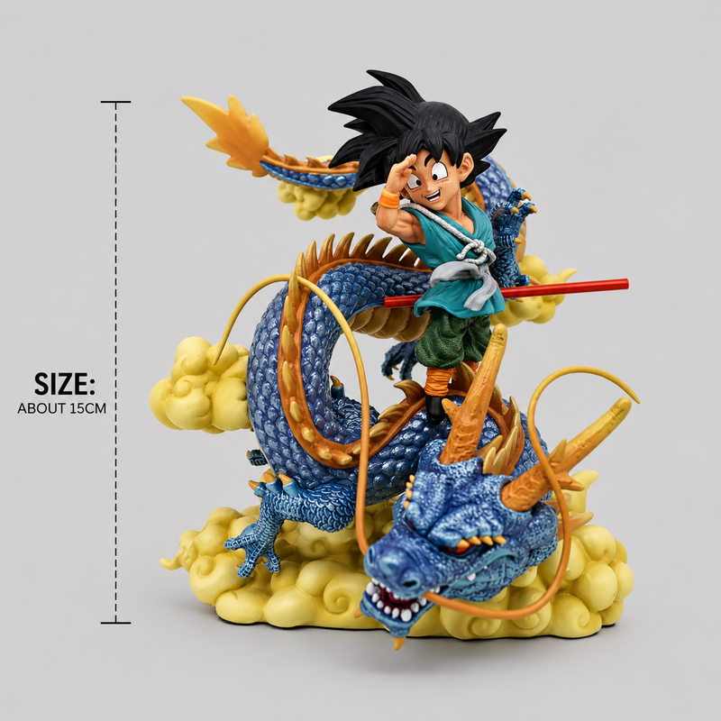 Goku on Shenron
