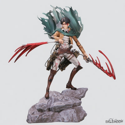 Levi with 2 Blooded Swords